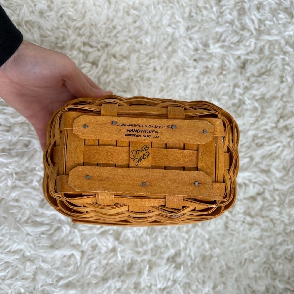 Longaberger Small Comforts Basket - Picture 4 of 8